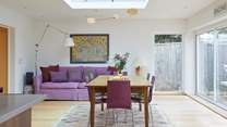 This property makes a cosy holiday home at any time of year.