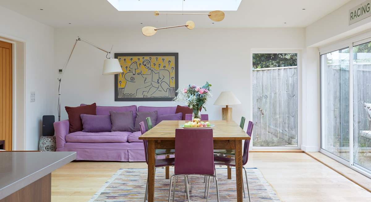 This property makes a cosy holiday home at any time of year.