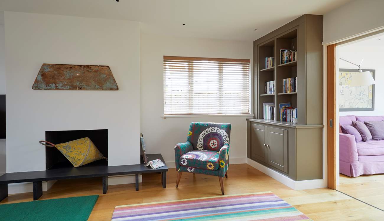 There are plenty of books and some games for you to use during your stay.