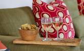 Sit back and relax in the evening, with a chilled glass of wine. - Thumbnail Image