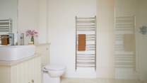 This handy wet-room is located on the ground floor.