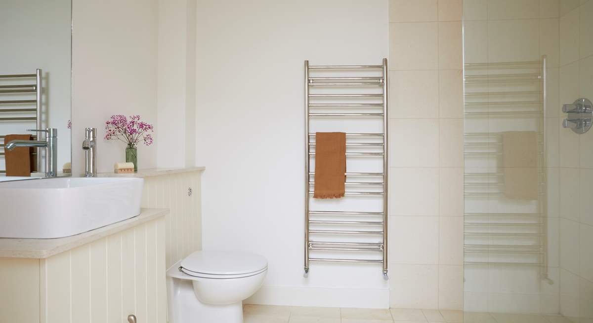 This handy wet-room is located on the ground floor.