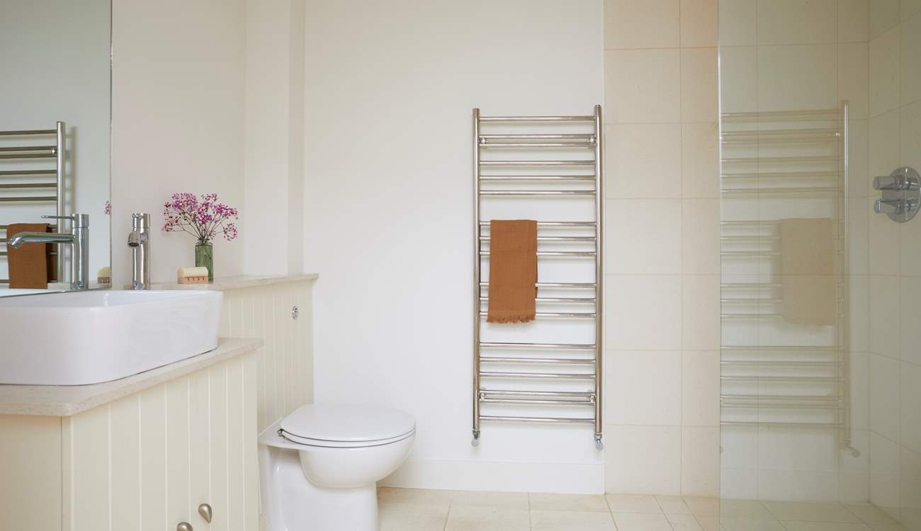 This handy wet-room is located on the ground floor.