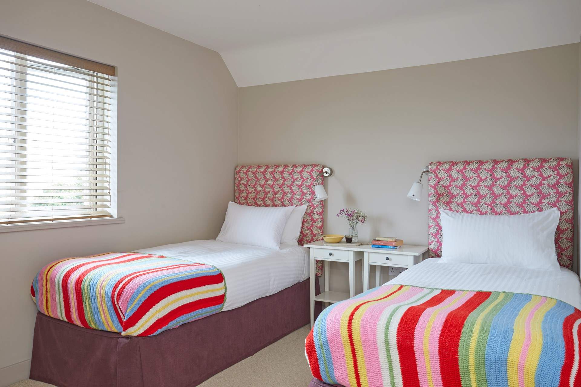 Bedroom 2 also has twin beds - you will find quality beds in all bedrooms.