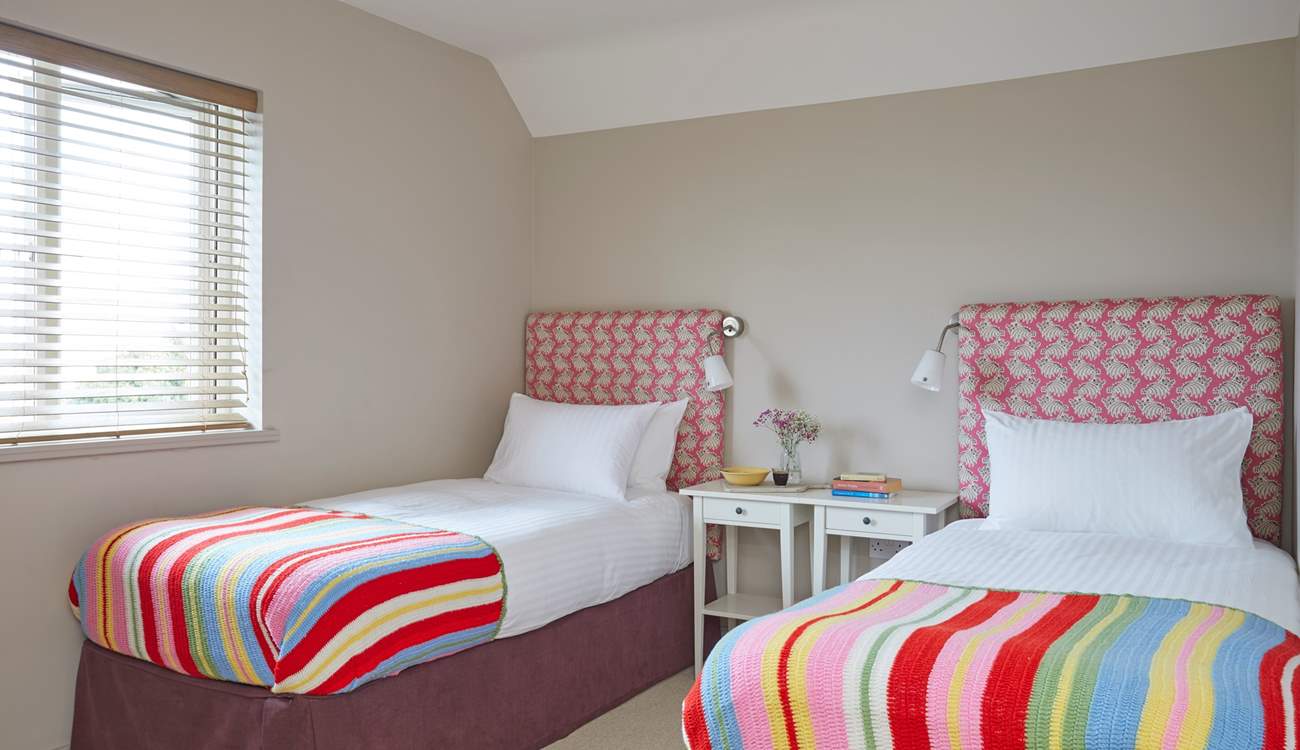 Bedroom 2 also has twin beds - you will find quality beds in all bedrooms.