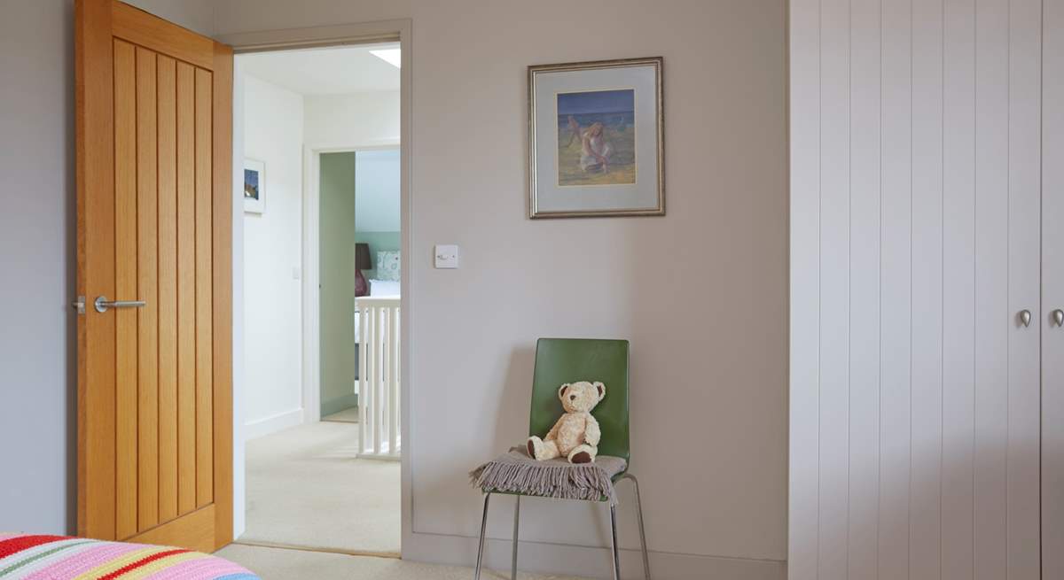 The owner has used beautiful colours throughout, making every room as cosy as the last.