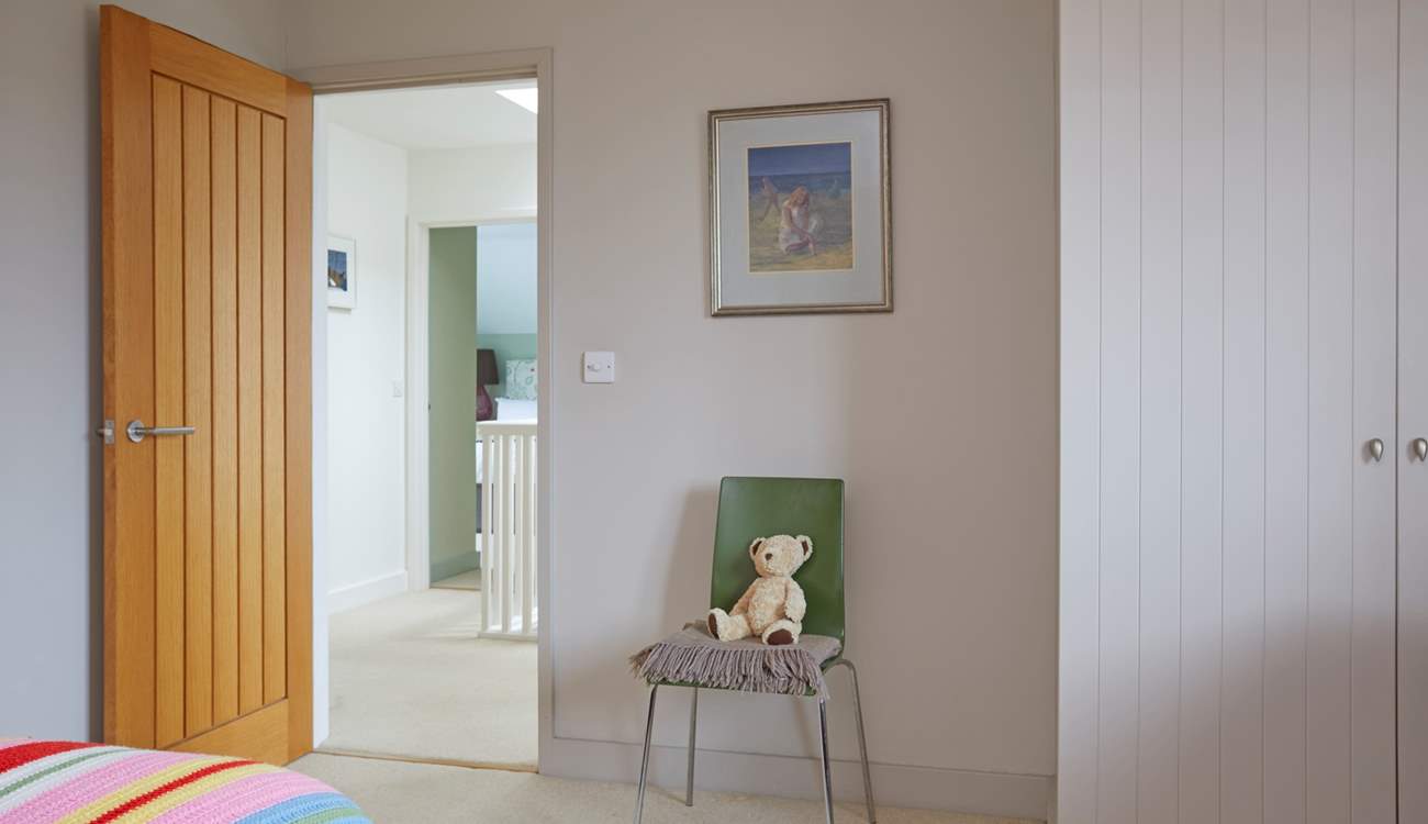 The owner has used beautiful colours throughout, making every room as cosy as the last.