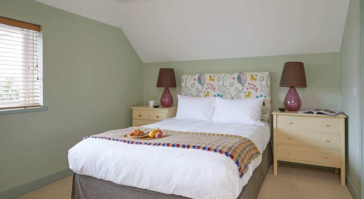 Bedroom 4 has has its own en suite bathroom with separate shower.