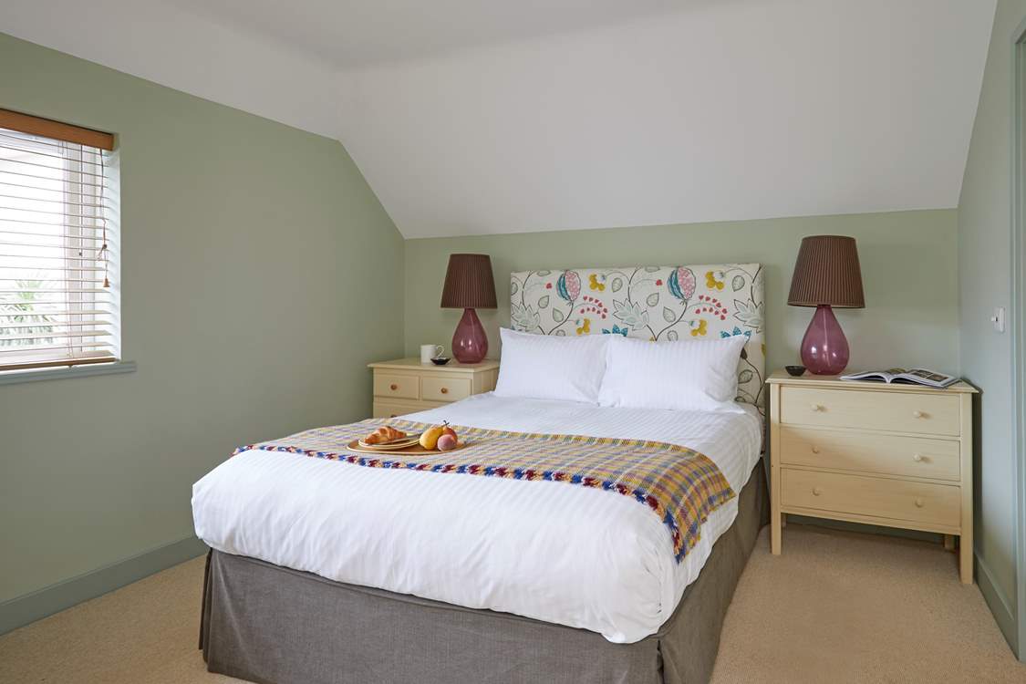 Bedroom 4 has has its own en suite bathroom with separate shower.