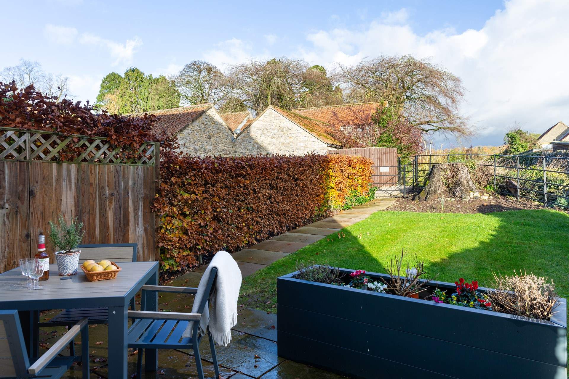 Plenty of space to enjoy the outdoors.