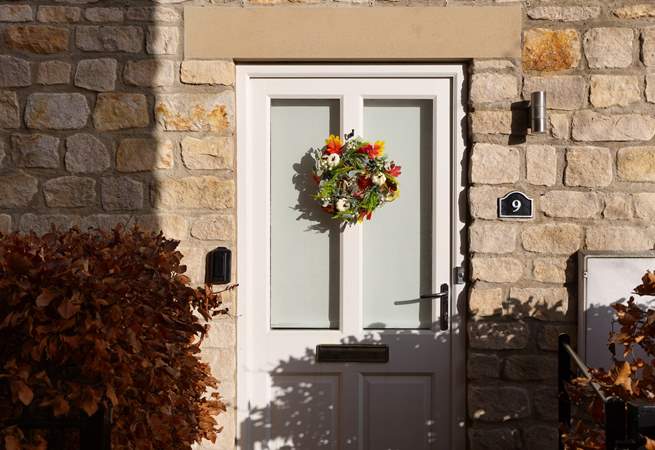 The honey-coloured stone is typical in Helmsley.