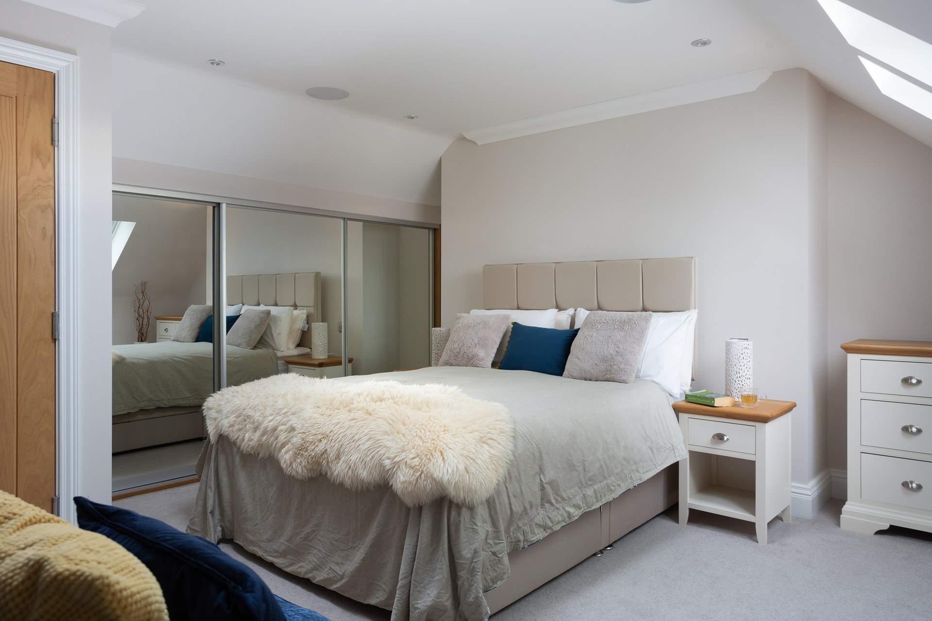 Plenty of storage in bedroom 2.