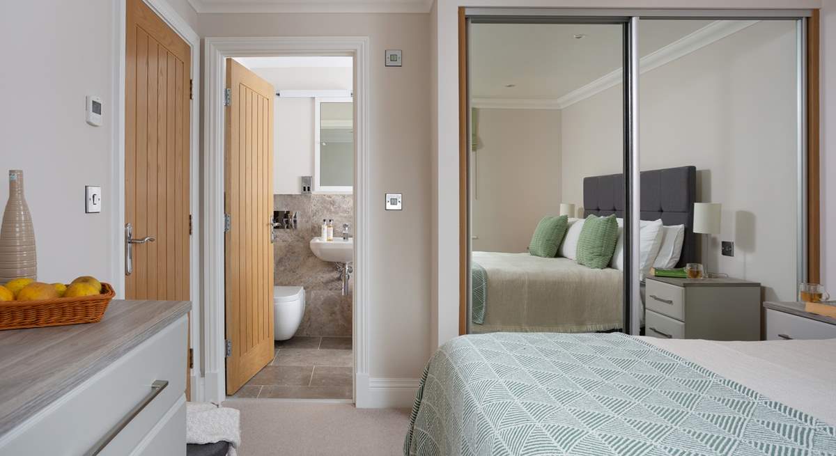 There is plenty of storage for your holiday wardrobe. 