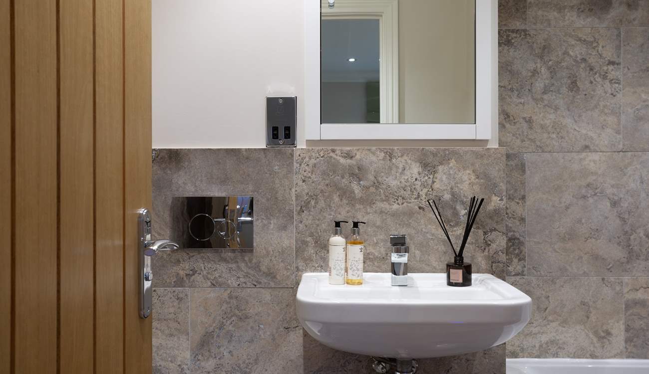 Relax in a hot bath after a day of exploring. 