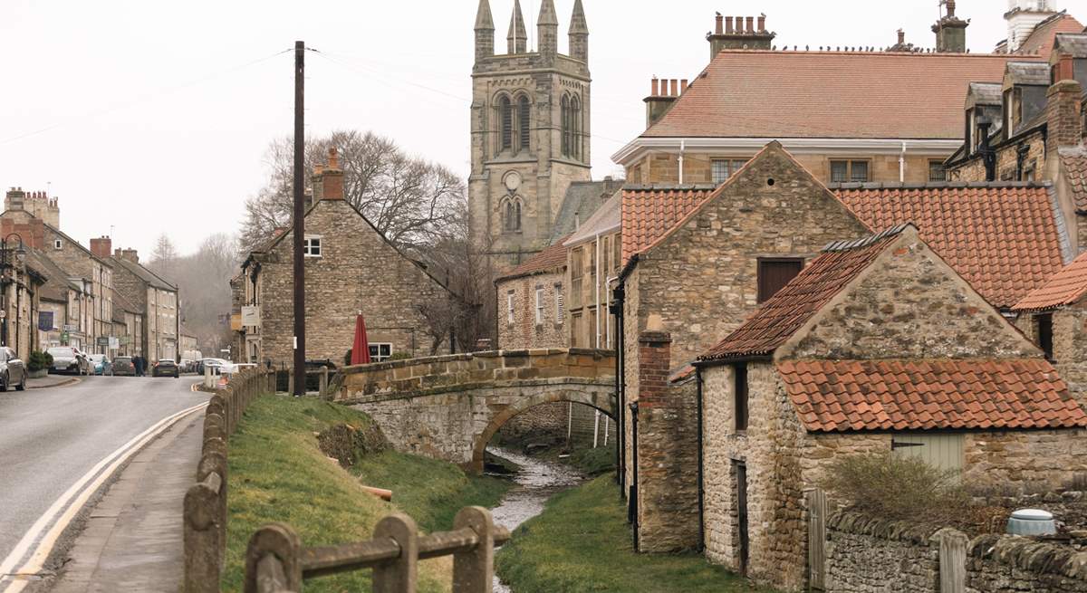 Dip your feet in the stream. 