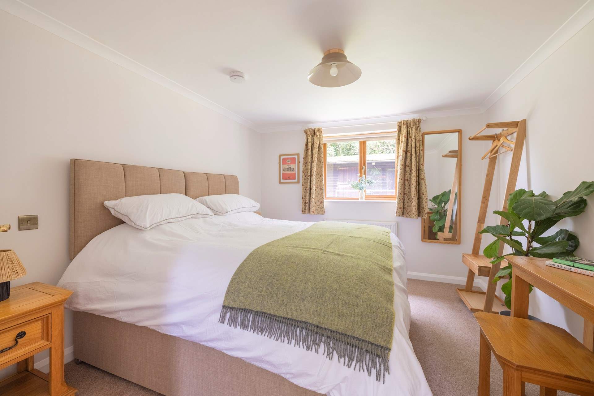 The bedrooms are really comfortable.