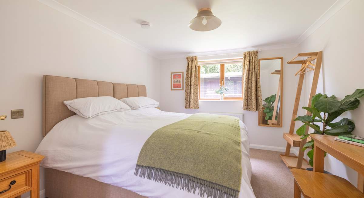 The bedrooms are really comfortable.