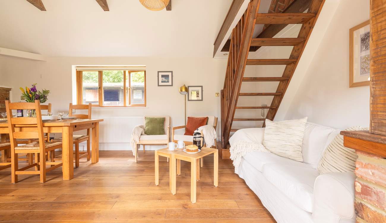 Please note that there is no access to the first floor from the stairs in the living area. All the accommodation is on the ground floor. 