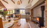 So cosy with its inglenook fireplace and wood-burning stove. - Thumbnail Image