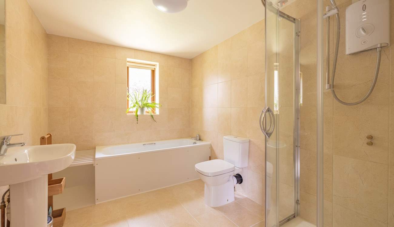 The family bathroom.