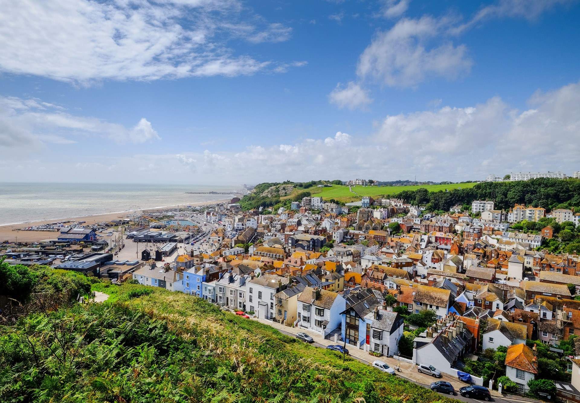 Visit the coastal town of Hastings.