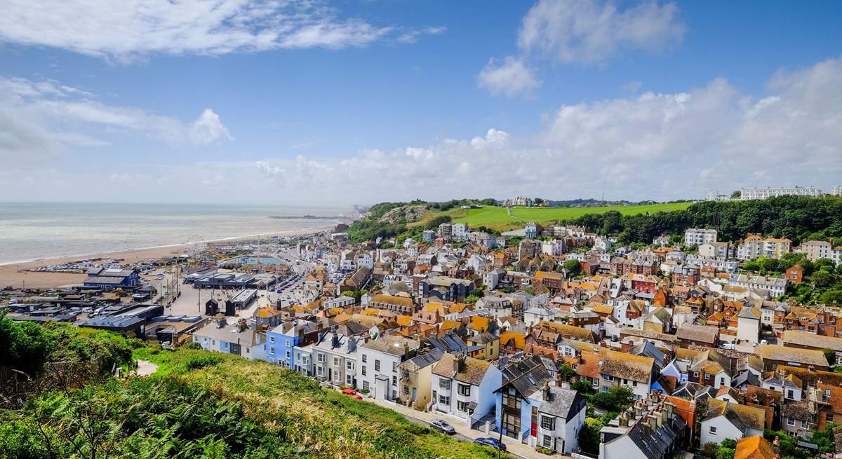 Visit the coastal town of Hastings.