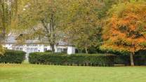 The gardens look beautiful anytime of year.