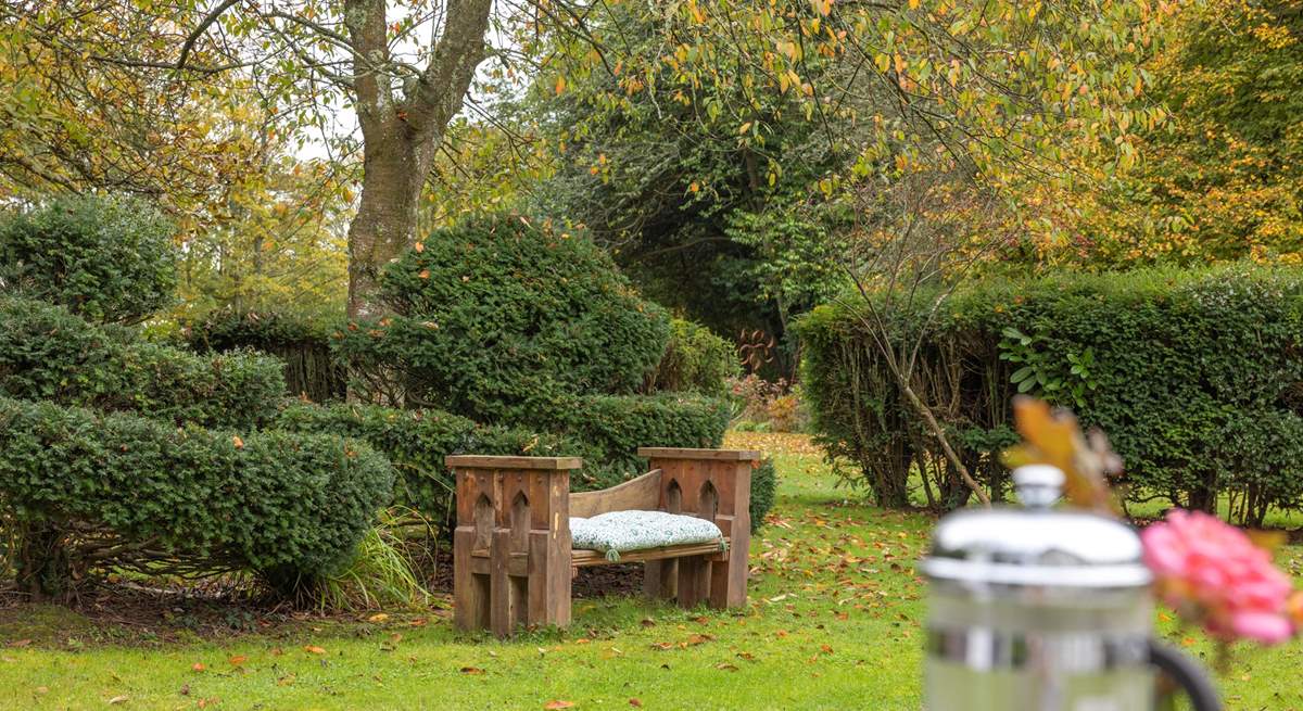 With some nice seating areas.