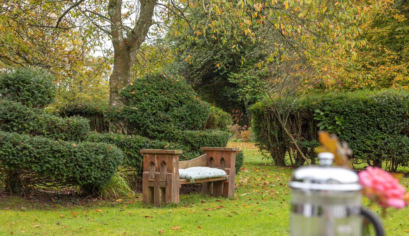 With some nice seating areas.