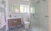 The ground floor shower-room with a spacious shower. - Thumbnail Image