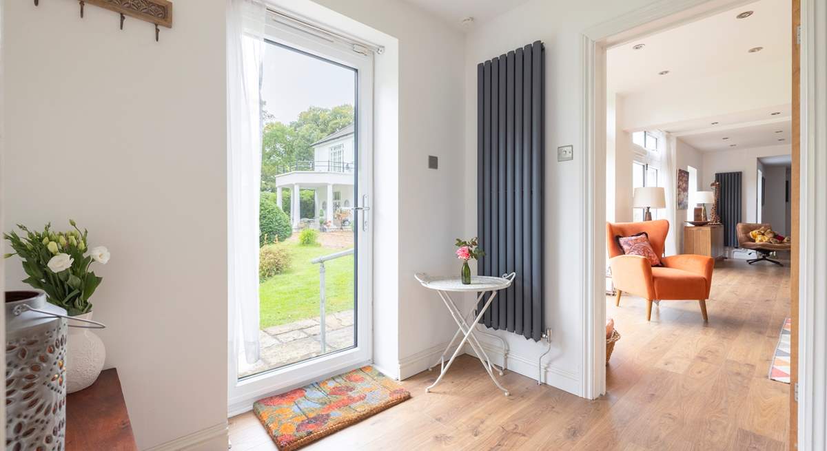 Step inside your holiday abode.