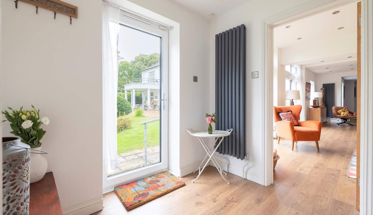 Step inside your holiday abode.