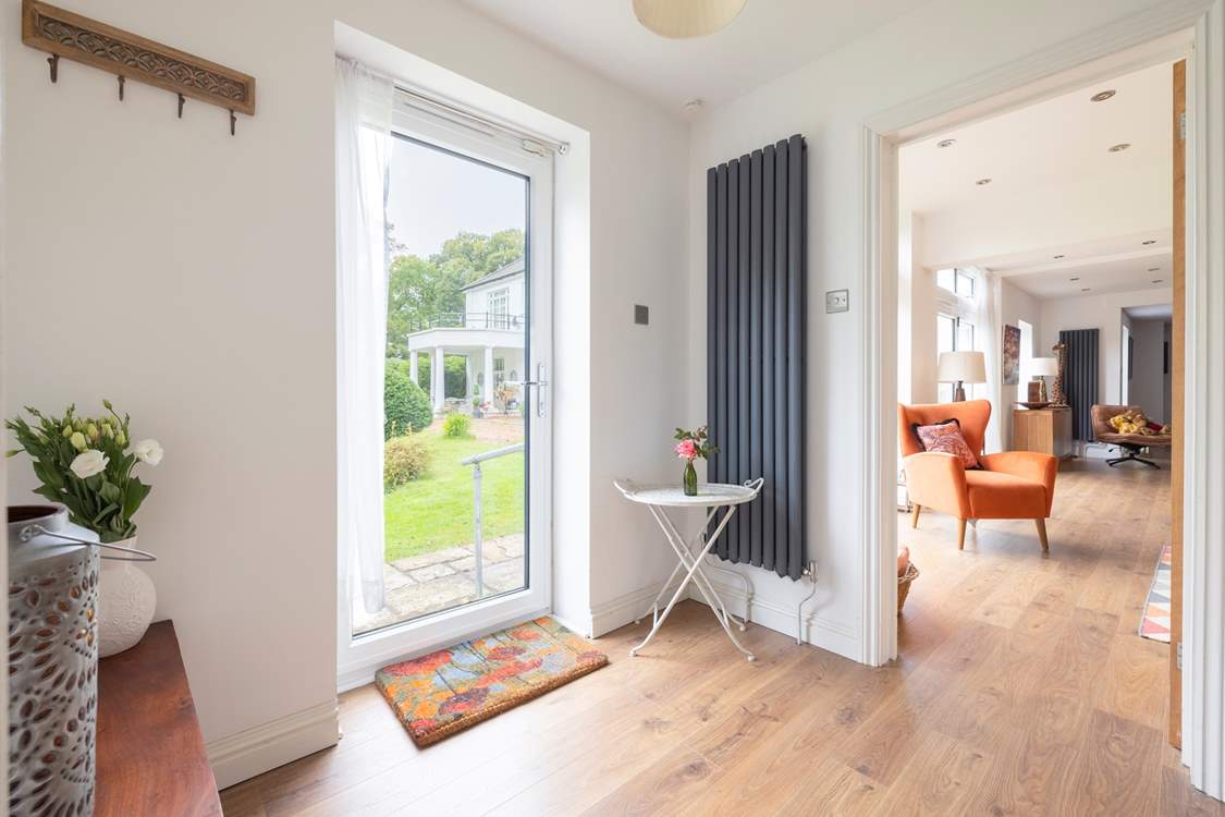 Step inside your holiday abode.