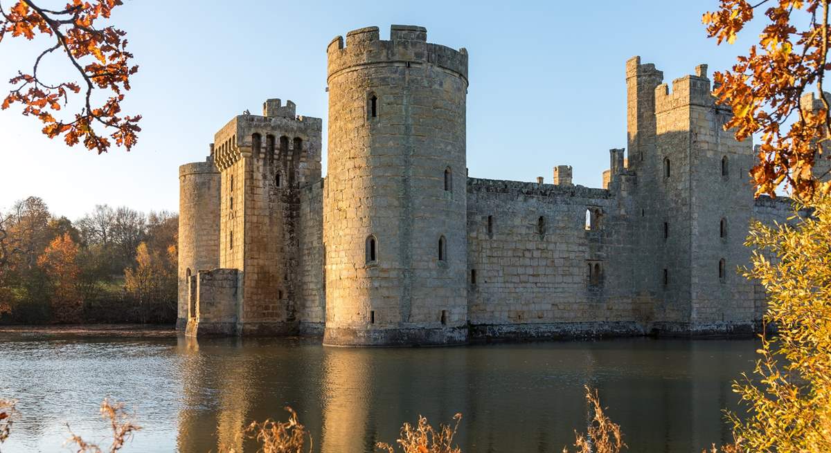 Enjoy a trip to Bodiam Castle.