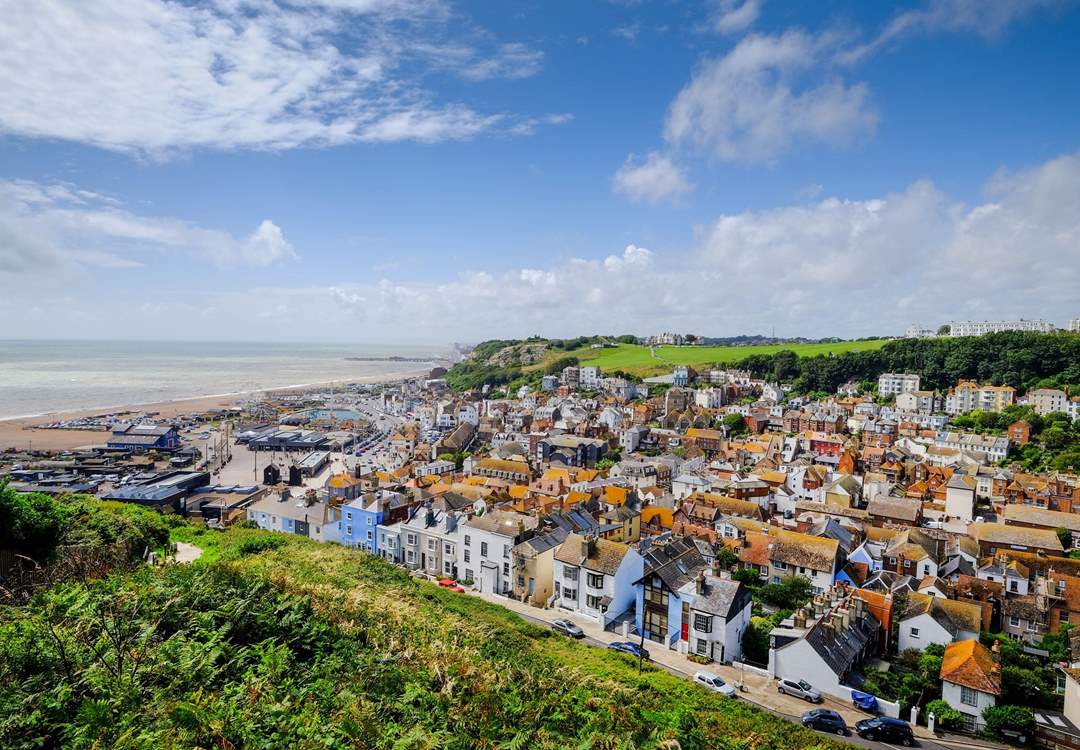Visit Hastings Old Town, a charming coastal gem.