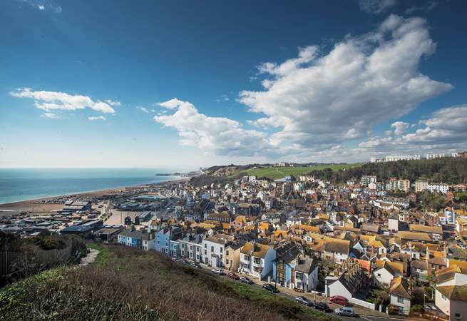 Visit Hastings Old Town, a charming coastal gem.