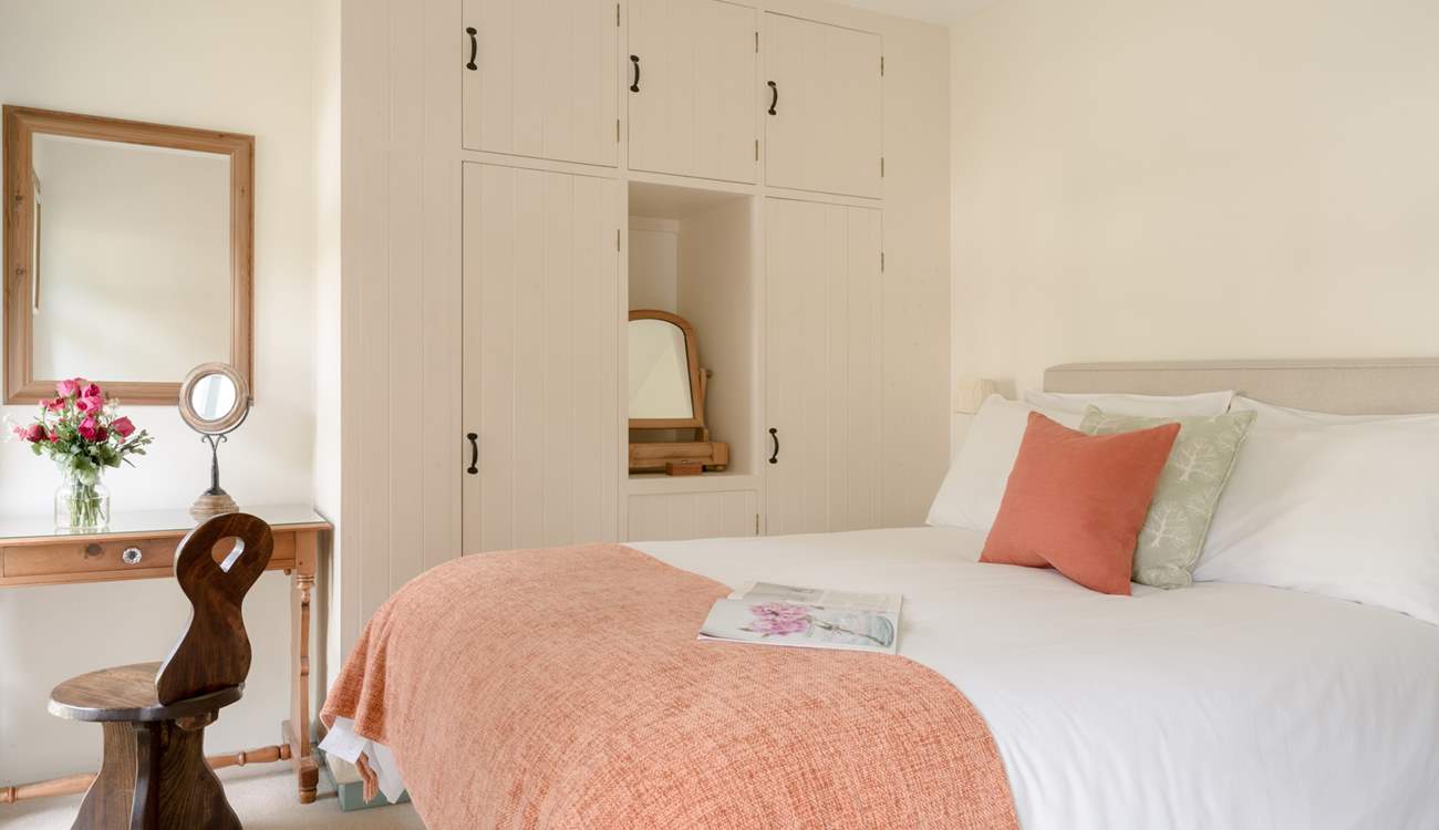 Bedroom 2 now has a king-size bed and can be found on the ground floor.