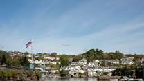 The village of Newton Ferrers sits on the banks of the Yealm estuary.