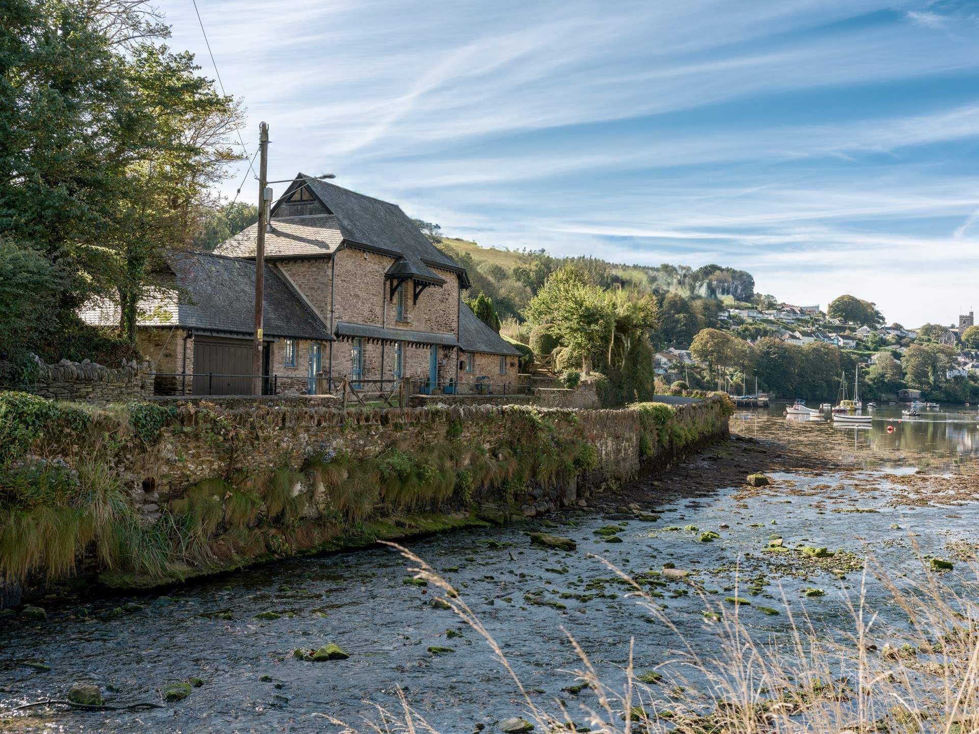 Watch the ebb and flow of the tide from the luxury of your holiday home.