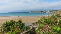 South Devon is home to lots of beautiful beaches.