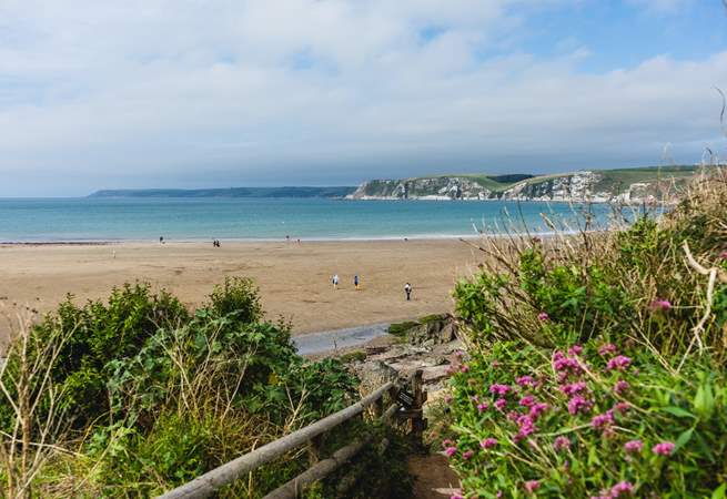 South Devon is home to lots of beautiful beaches.