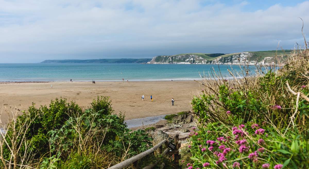 South Devon is home to lots of beautiful beaches.