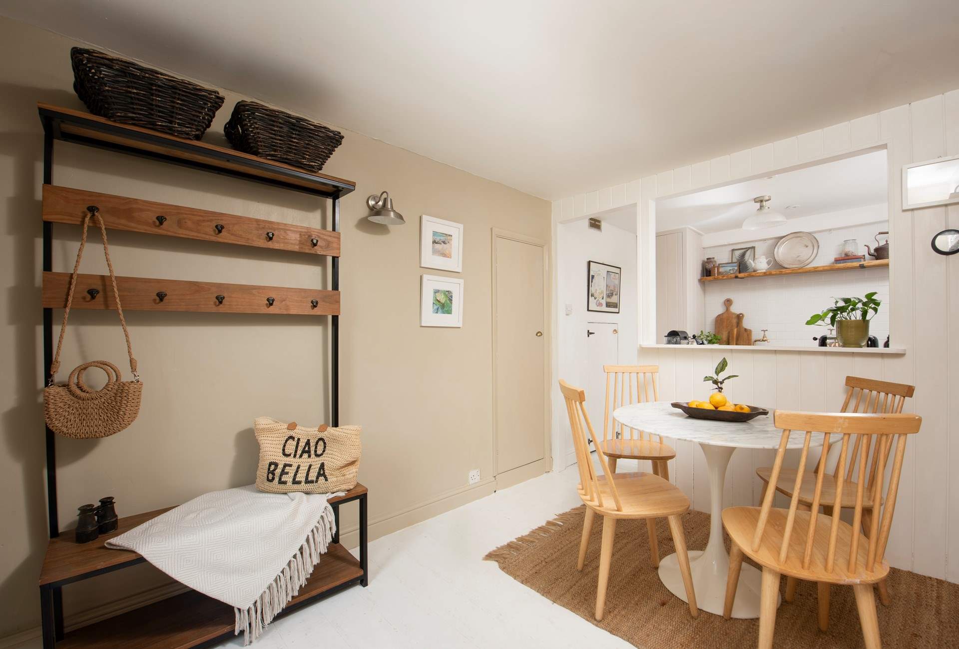 A very clever use of space in this cosy cottage.