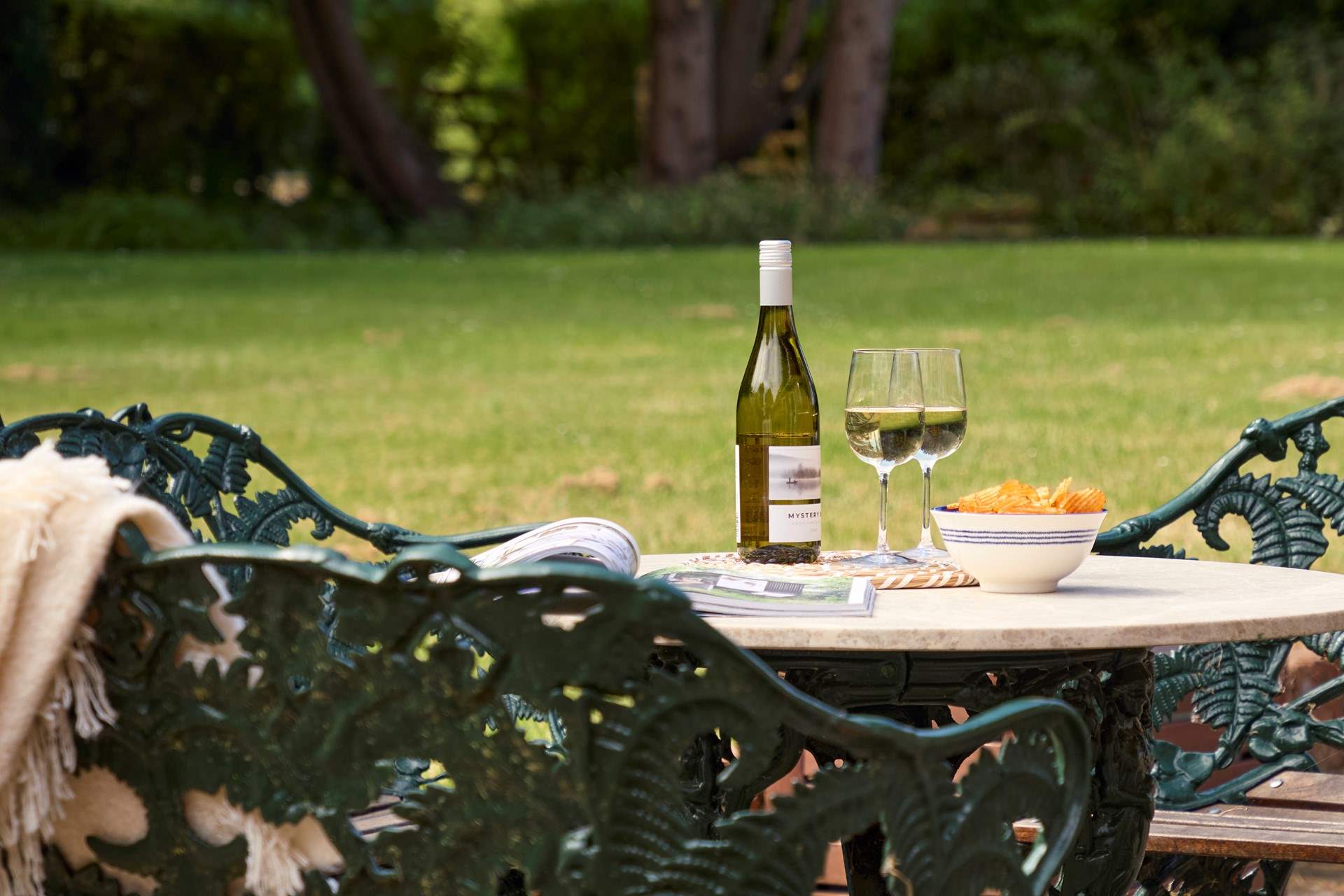 Perfect for dining al fresco or an evening tipple.