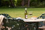 Perfect for an evening drink or dining al fresco.