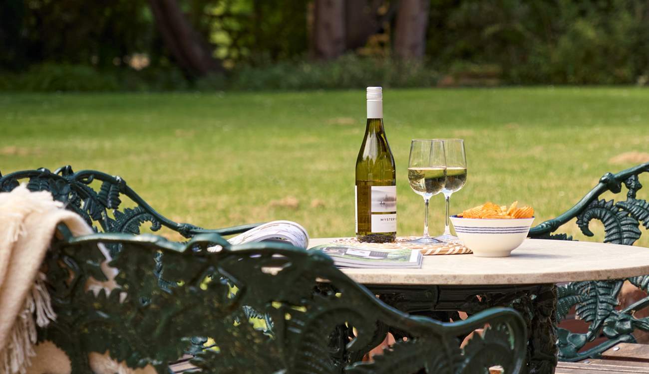 Perfect for dining al fresco or an evening tipple.