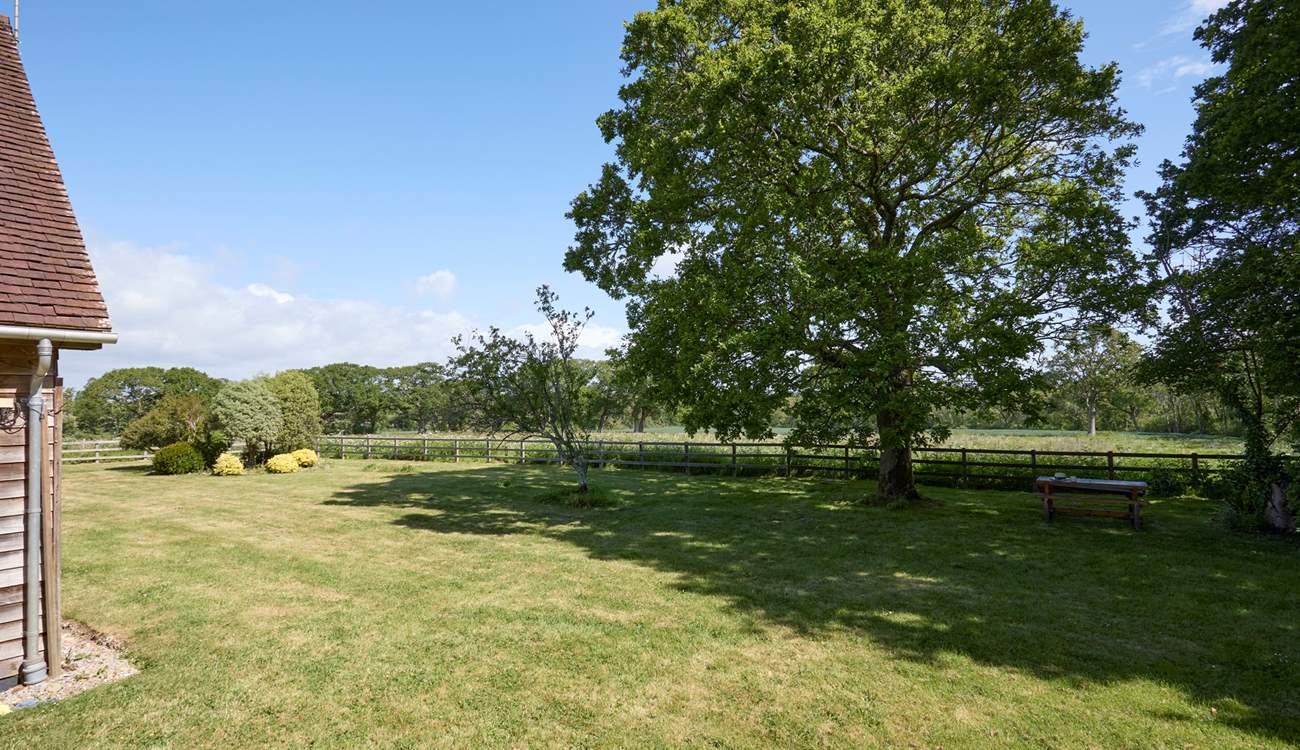 There is plenty of space to relax and watch the little ones play.