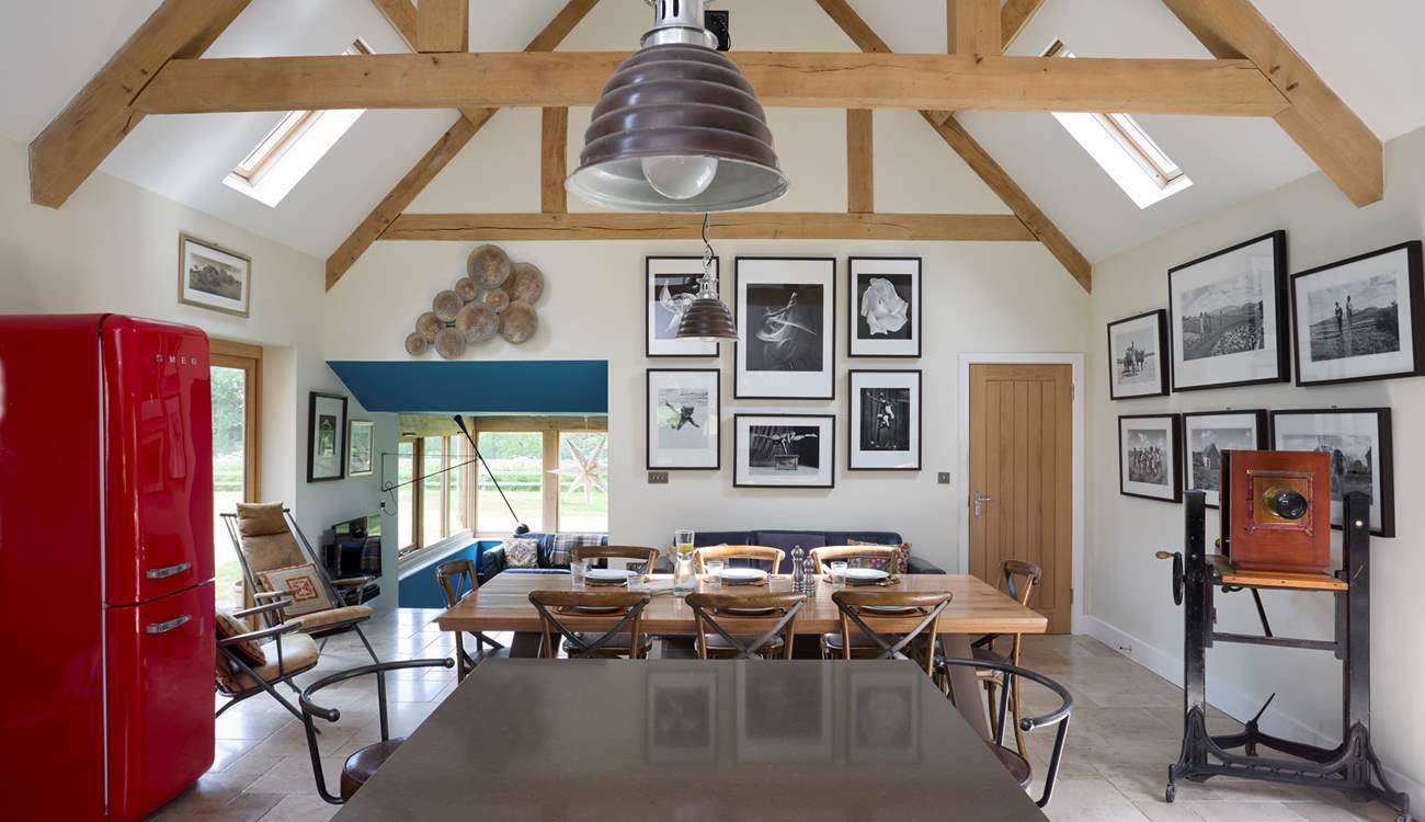 The extended part of the property is open plan making this a great space for entertaining.