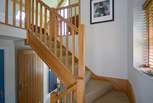 From the kitchen/dining area you access the principal bedroom suite with its private bathroom below.