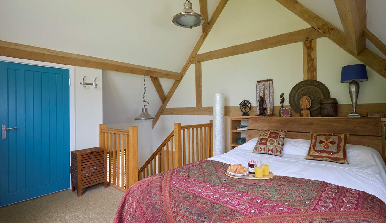 Bedroom 1 with king-size double bed.